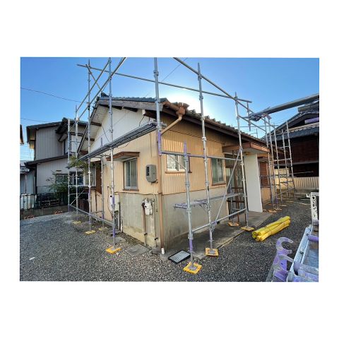 平家足場組み立て工事 仮設工事