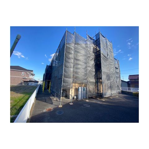 アパート足場組み立て工事