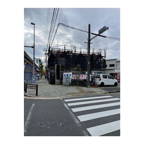 高山市 商業施設足場組み立て工事