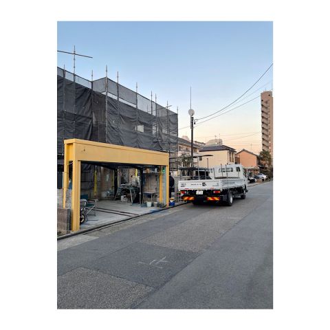 木曽岬町 民家足場組み立て工事