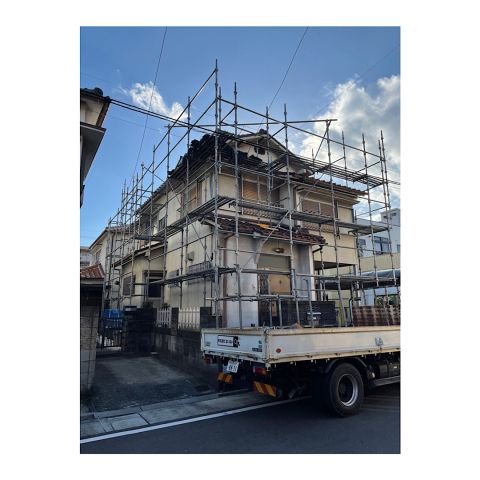 一般住宅の足場工事
