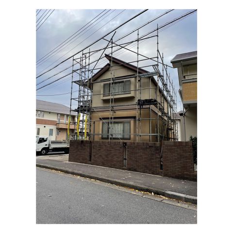 住宅足場組み立て工事