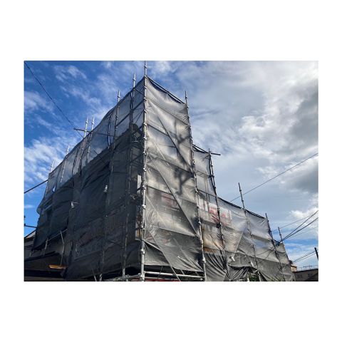 豊田市 商業施設足場組み立て工事