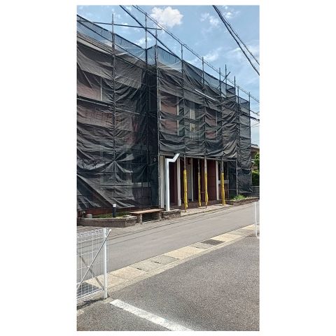 アパート足場組み立て工事