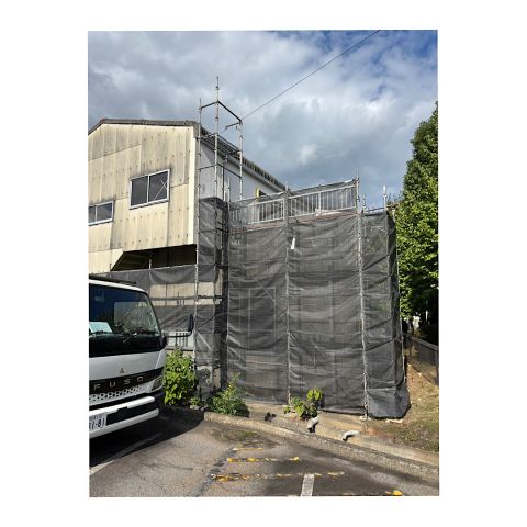 工場足場組み立て工事